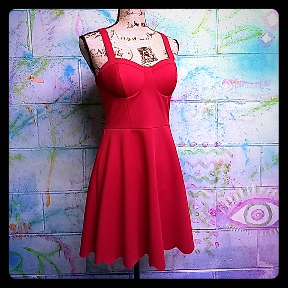 Material Girl Dresses & Skirts - Material Girl Bustier/Cage Dress